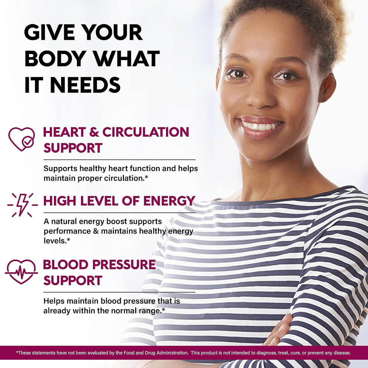 Nutraharmony beet root capsules bottle side view supplement facts