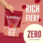 Cambie cinnamon flavor low calorie candy bag display