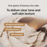 Close up of I'm From Rice Toner bottle for glass skin hydration.