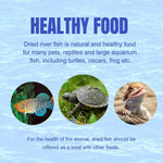Amzey high calcium and protein turtle treat close up texture.