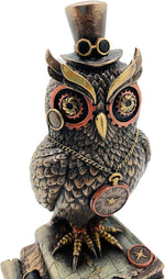 Veronese Design Steampunk Top Hat Owl felt protective base