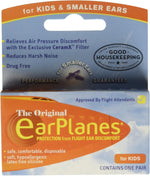 EarPlanes children disposable ear plugs front view packaging
