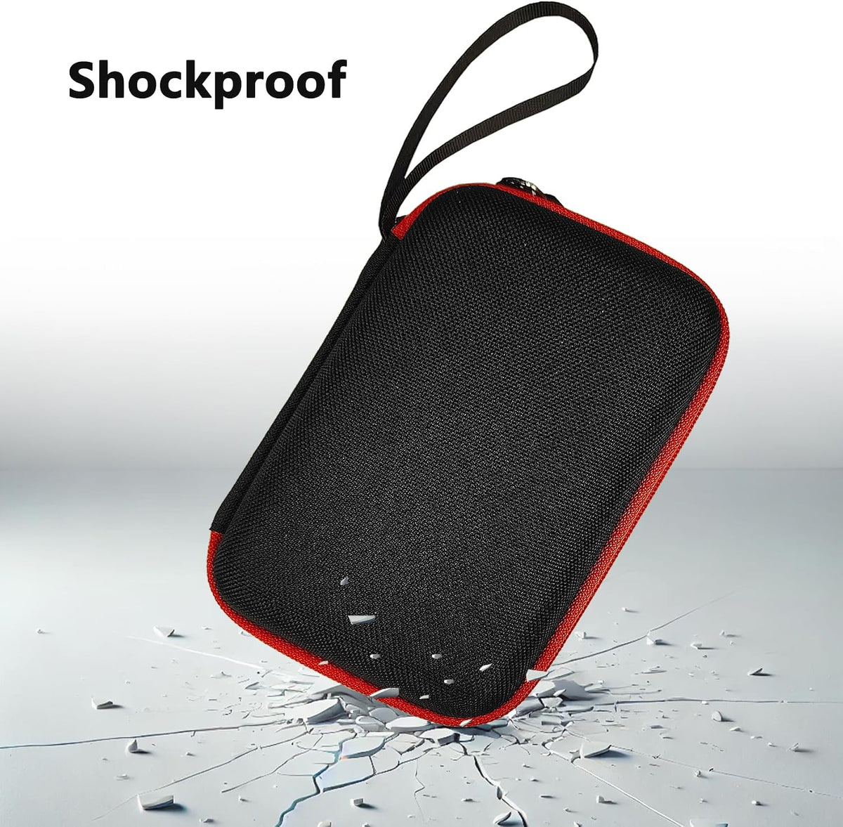 XEGIMOR EVA case side profile and zipper detail
