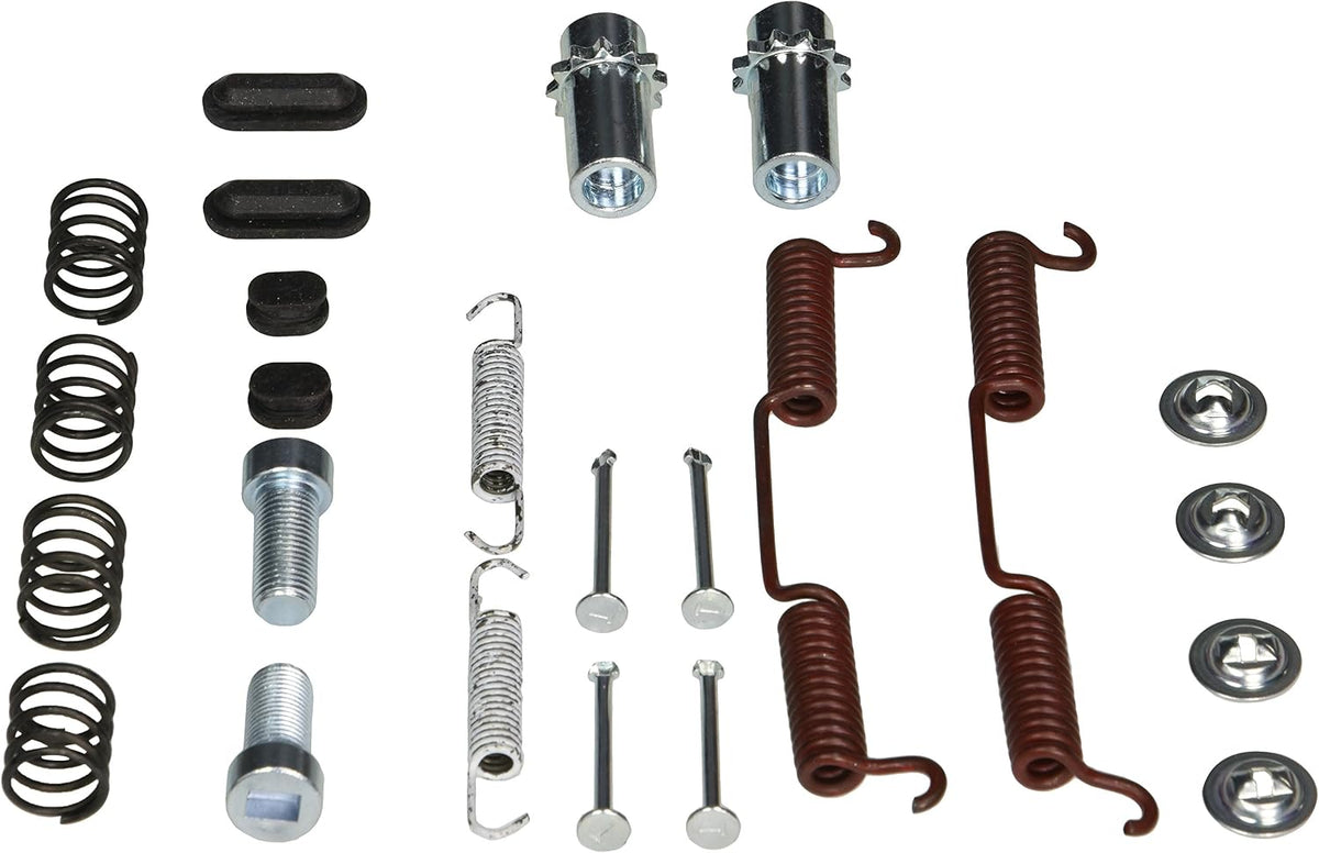 Carlson quality brake parts h7357 drum brake hardware kit front view automotive component