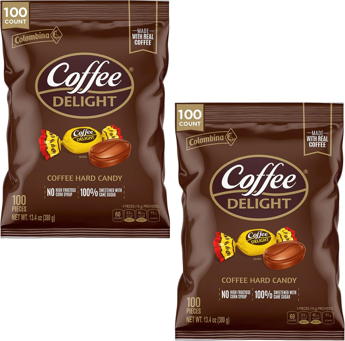 Colombina Coffee Delight Hard Candy, Coffee-Flavored Candy, 150 Count, Bag (Pack of 1) - Image 12