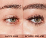 Charlotte Tilbury brow pencil rose gold casing and spoolie brush