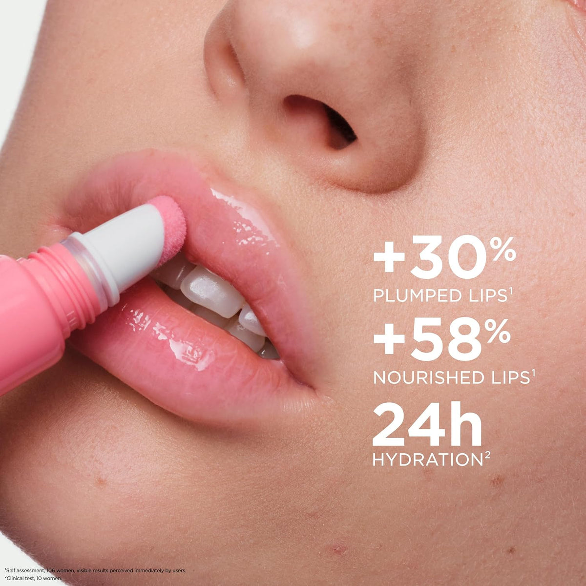 Clarins Lip Perfector cushioned angled applicator close up