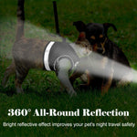 AVCCAVA small pet harness double D-ring leash attachment