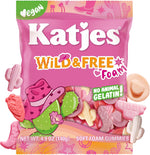 Katjes Wild and Free foam gummy candy bag front view