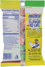 Hi-Chew Japanese soft candy Original Mix bag showing Strawberry Grape and Green Apple