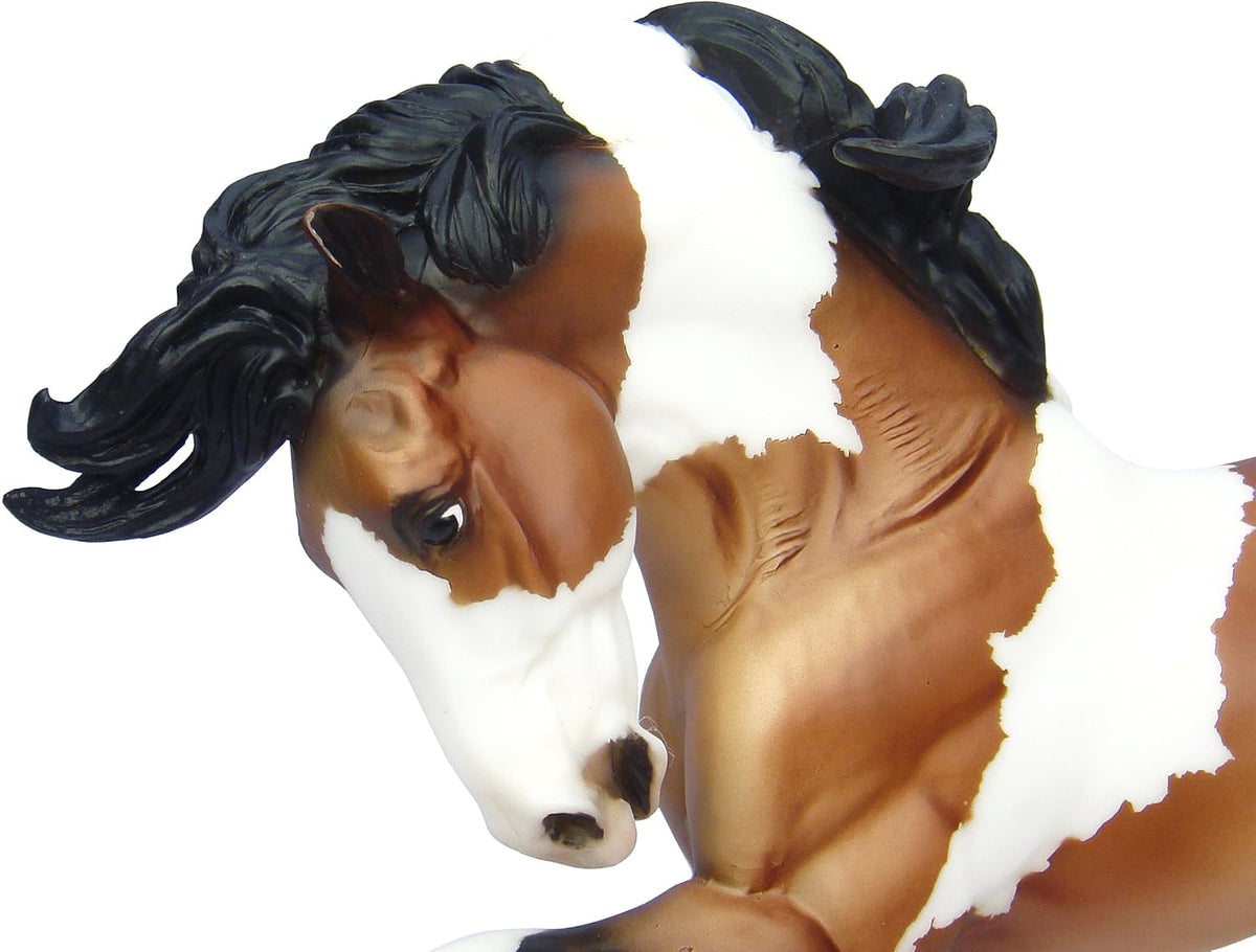 Authentic Breyer traditional horse toy showing lush mane and tail
