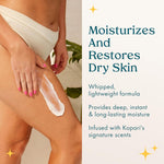 Kopari guava body butter jar open view