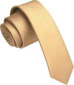 JEMYGINS 1.58" Solid Color Skinny Tie Slim Necktie for Men(4cm) - Image 11