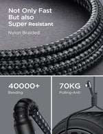 Ainope type c cable packaging and contents