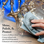 Goddard's tarnish remover cloth cleaning gold jewelry