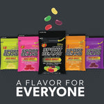 Jelly Belly Sport Beans ingredients and nutritional facts label showing electrolytes and vitamins