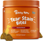 Zesty Paws Tear Stain Support Soft Chews for Dogs front packaging view