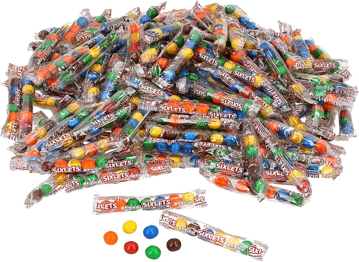 USA imported Sixlets original flavor gluten free candy bags
