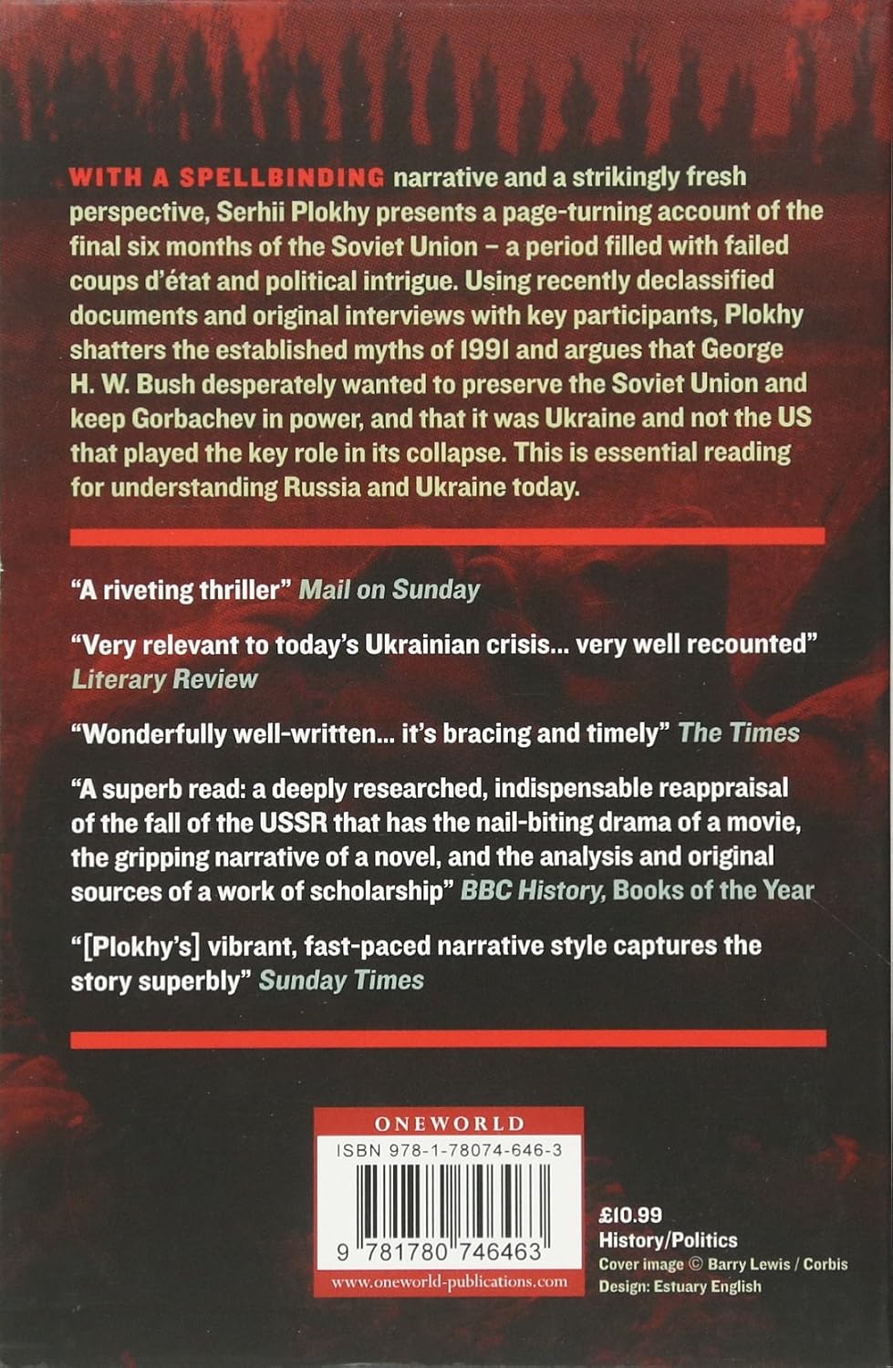 The Last Empire book spine and back cover details
