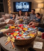 Assorted fun size individually wrapped milk chocolates in a bowl