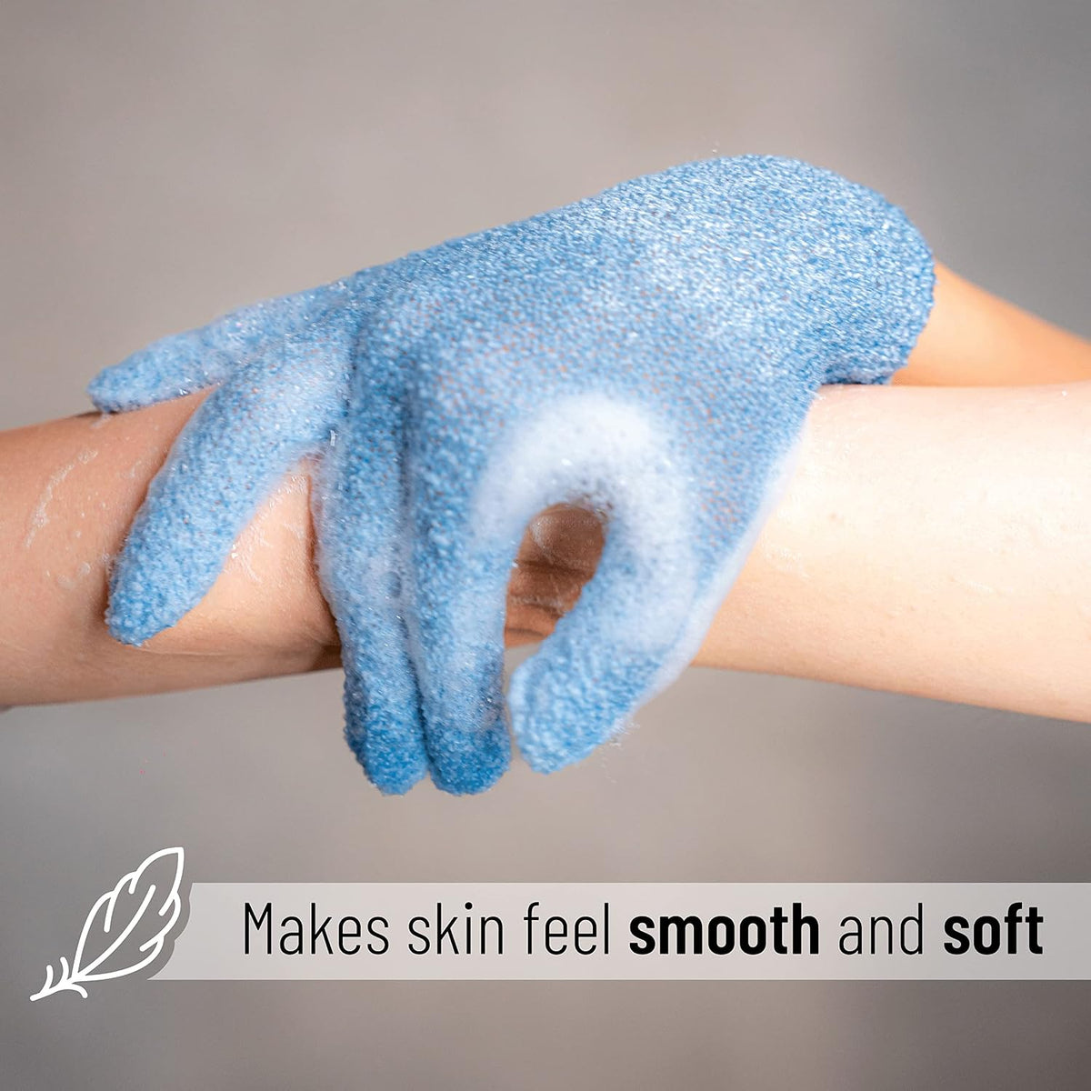 Slick Solutions exfoliating bath accessories set of four