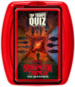 Top Trumps Stranger Things Quiz Game front view packaging