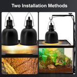 MECESOR 5.5 inch dome lampshade with stainless steel hanging hook on top