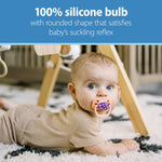 Dr. Brown's Advantage Pacifier, Blue Ocean, 0-6m, 2-Pack - Image 4