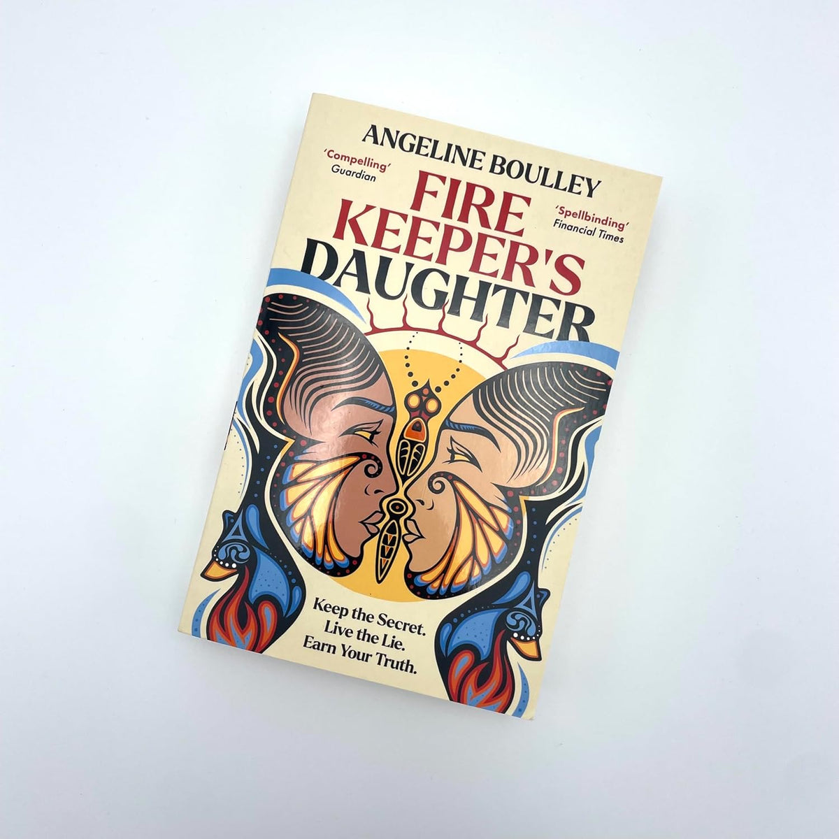 Firekeeper's Daughter novel back cover details