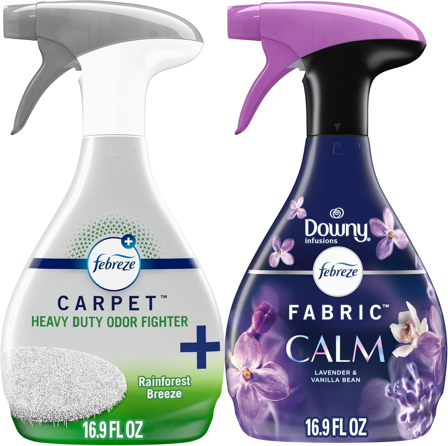 Febreze Fabric Spray and Carpet Odor Fighter front view fabric refresher
