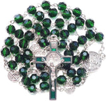 GeekTenet rosary beads front view devotional chaplet