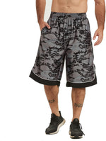 HQUEC Men's 12" Long Basketball Athletic Shorts Below Knee Loose-Fit | Deep Pockets, Mesh Fabric, Sweat Wicking, Elastic Waist Drawstring, Free Movement, Gym Running Multi Sports - Image 11