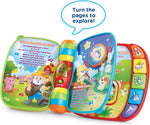 VTech Musical Rhymes Book Red open pages with nursery rhymes