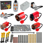 Mutcretus 44 piece power motor set front view with remote