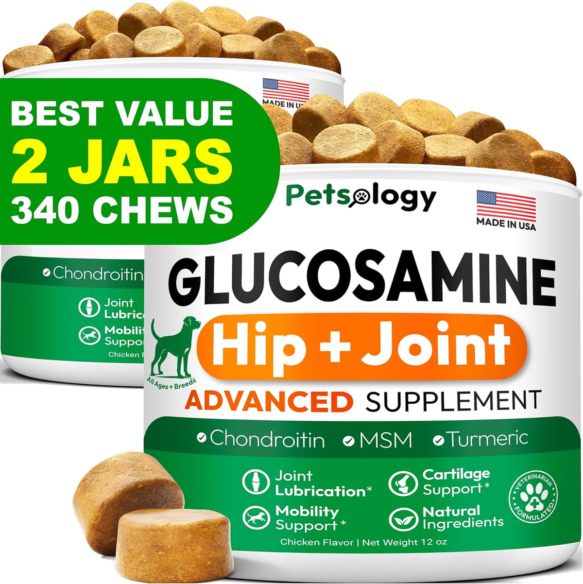 Probiotics for Dogs - 250 Dog Probiotics Chews - Digestive Enzymes & Prebiotics - Support Gut Health, Diarrhea, Gas & Constipation Relief - Itchy Skin, Allergies, Yeast Balance - Advanced Supplement - Image 13