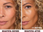 Charlotte Tilbury Beautiful Skin liquid makeup swatch for medium coverage finish