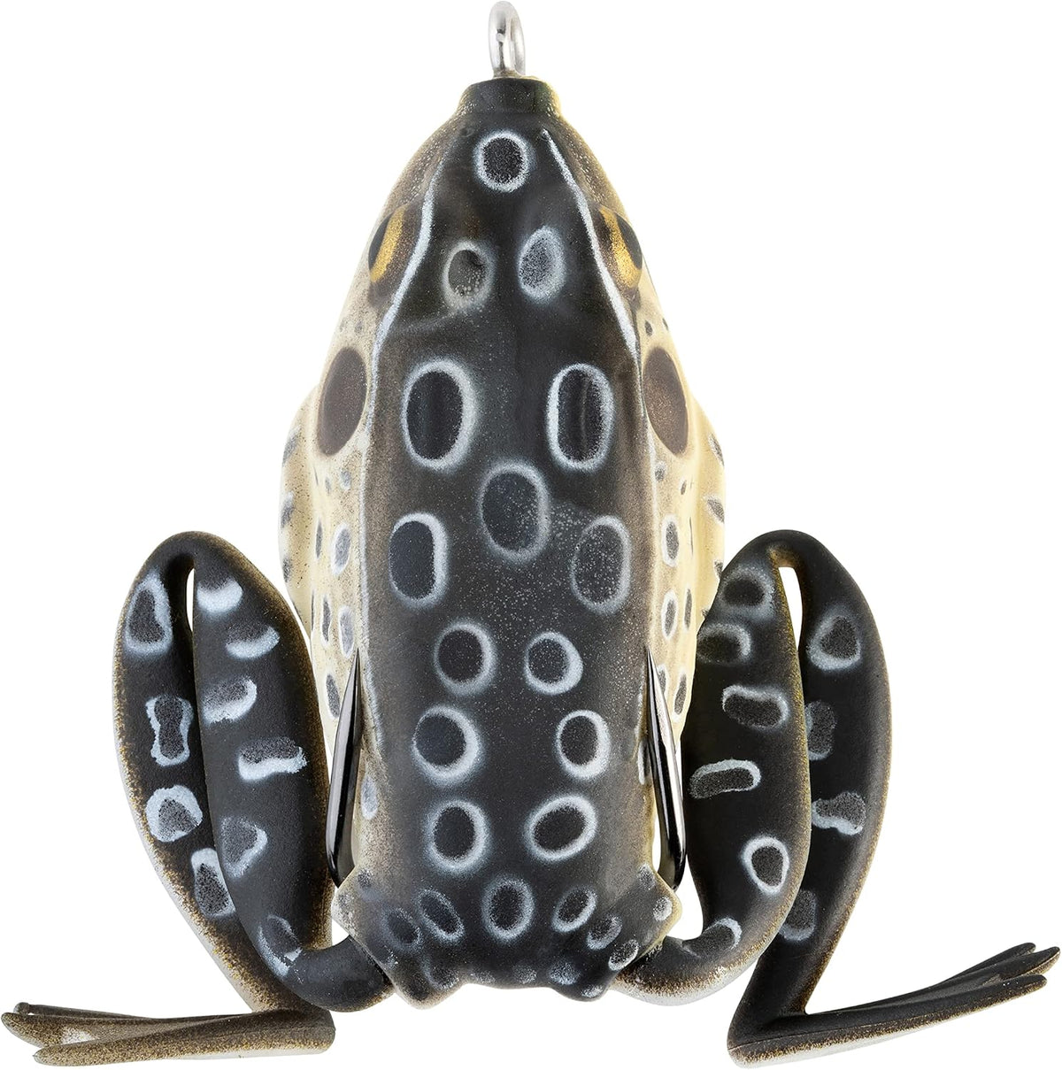 Lunkerhunt - Lunker Frog Fishing Lure | Award Winning Realistic Topwater Frog Lure for Fishing Bass, Trout and Pike | Freshwater Fish Bait with Hollow Body, Weedless Hooks for Freshwater Saltwater - Image 12