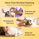 HICC PET premium skin fold grooming wipes back ingredients label