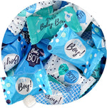 Fun Express wedding buttermints showing the packaging dimensions and bulk volume layout.