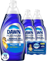 Dawn lemon dish soap bottle back label details