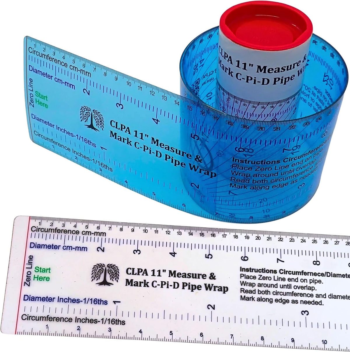 24" Diameter Pipe Wrap Around Marking Tool | Australian Designed and Made; Pipe Cutting Guide; Pipe Measuring Tool; Plumbers and Trades - Image 9