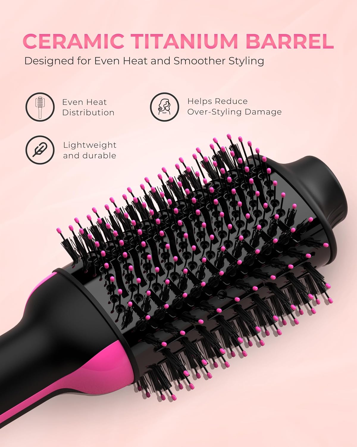 Aopant hair dryer brush power cord and safety plug
