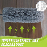 IVYROLL round cobweb brush removing spider webs safely