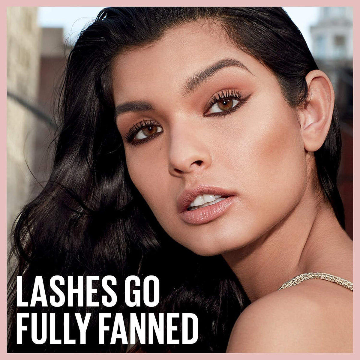 Close up of Maybelline Lash Sensational mascara bristles