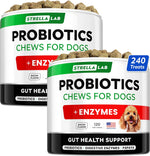 STRELLALAB Anal Gland Support Chews - Scoot Treatment - Digestive Enzymes, Prebiotics & Fiber Supplement for Dogs Digestion & Gut Health. Proprietary Blend of Beet, Psyllium, Dandelion & Pumpkin 120Ct - Image 13