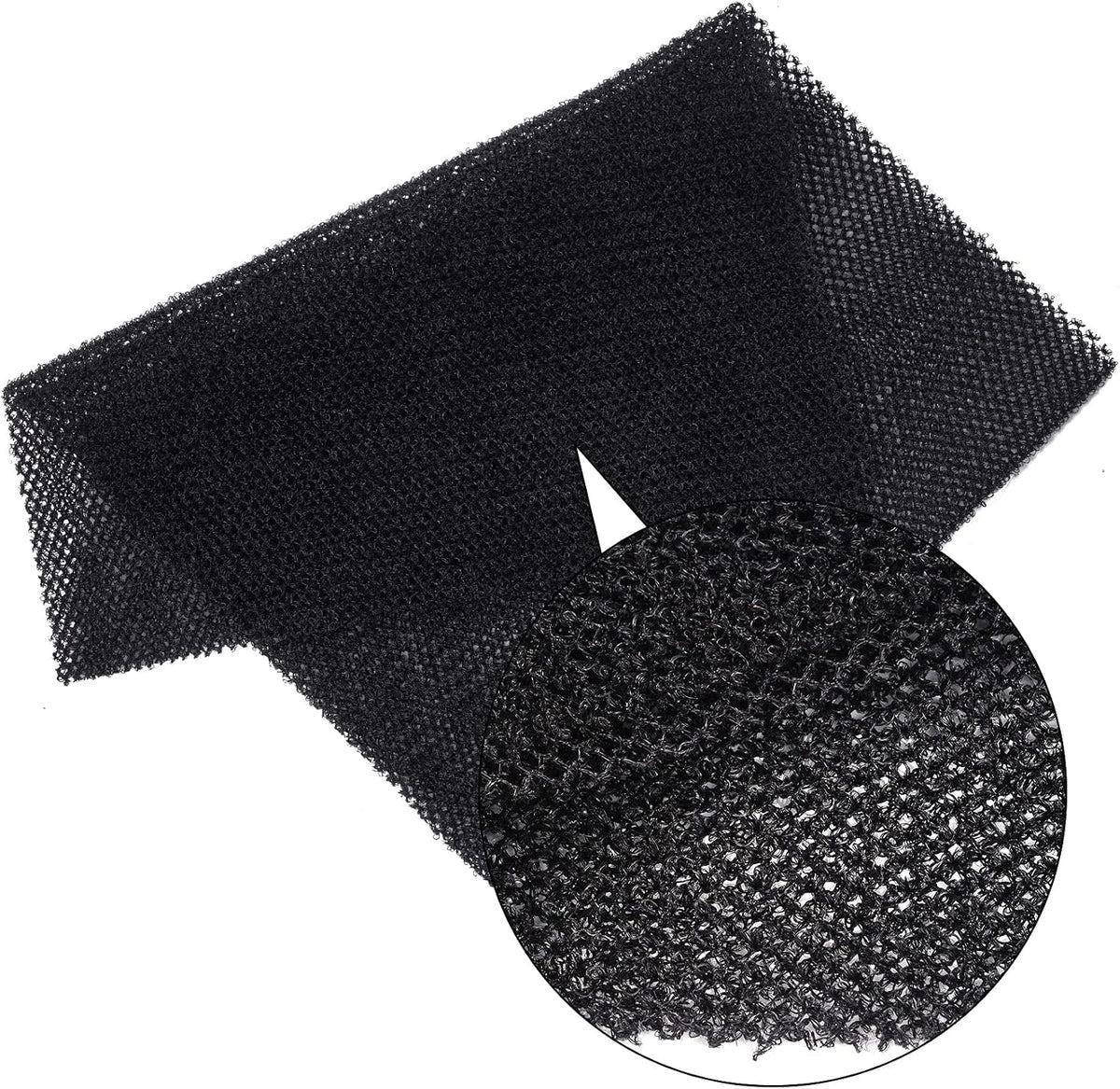 Fengek nylon mesh scrubber texture close up