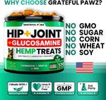 USA imported dog joint pain relief supplement back label ingredients