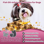 Nature Target 5-in-1 holistic dog prebiotic and probiotic chews label details