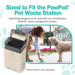 PawPail deodorizer insert showing the premium porous material for clean indoor air.