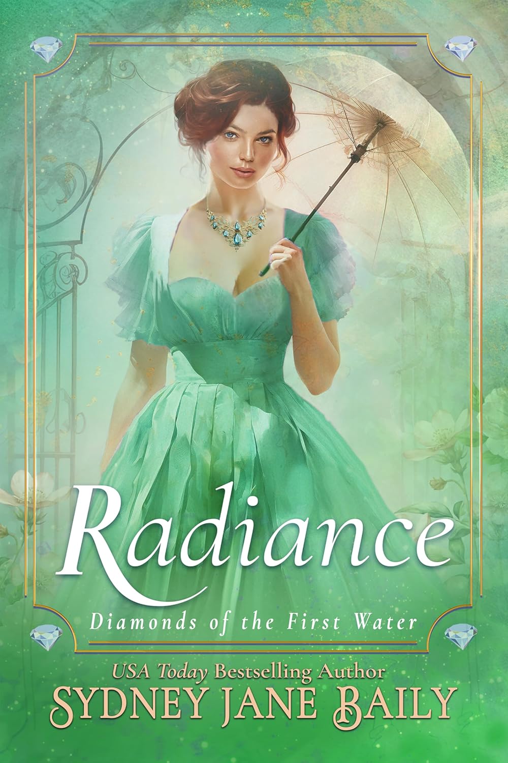 Sydney Jane Baily Radiance historical romance novel front cover view